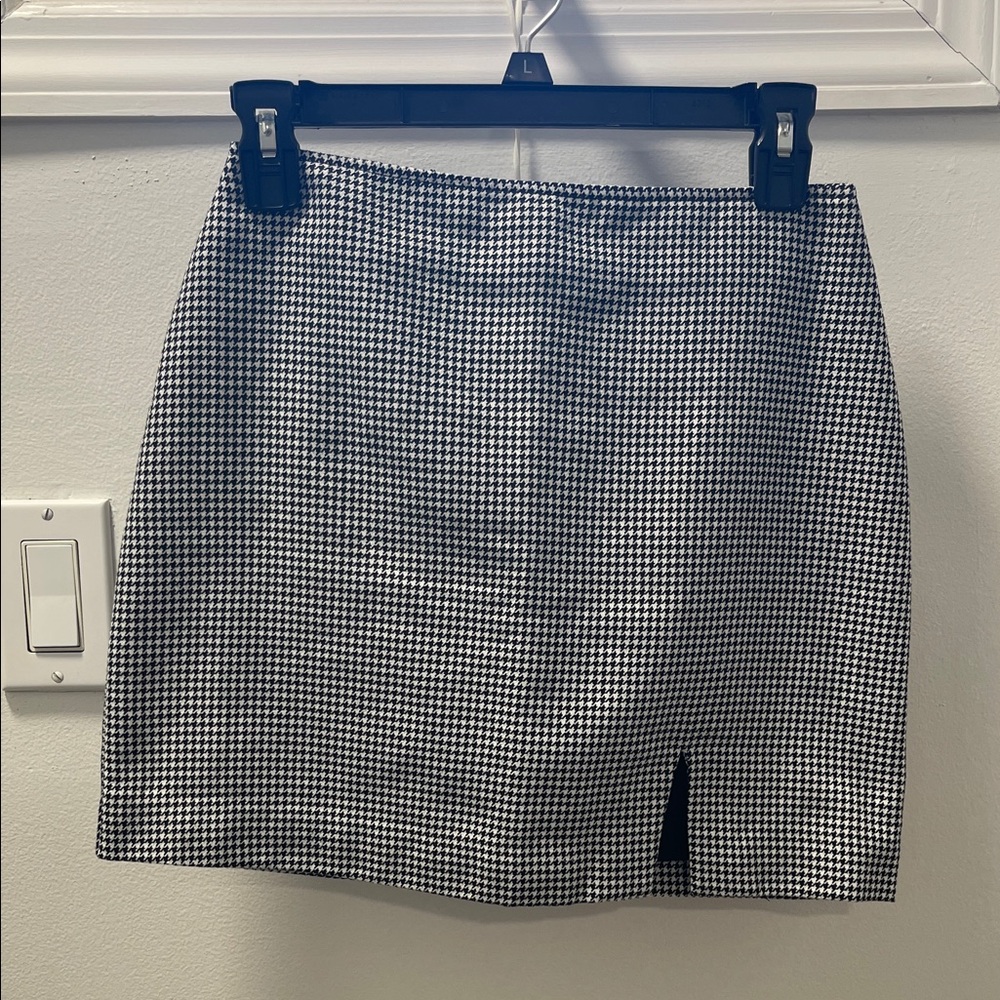Classic Black and White Skirt